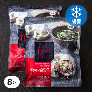 더미식 부추새우손만두 (냉동), 350g, 8개