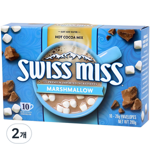 스위스미스 머쉬멜로 핫 코코아 믹스, 28g, 10개입, 2개