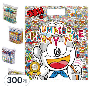 우마이봉 버라이어티 막대과자, 6g, 300개