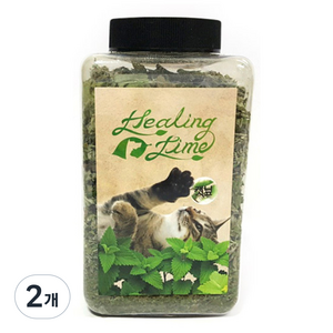 힐링타임 띵가띵가 드라이캣닢 대, 캣닢, 80g, 2개