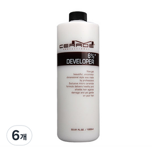소망 엠세라드 염모제 산화제6, 1000ml, 6개