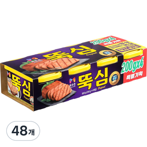 목우촌 뚝심, 200g, 48개