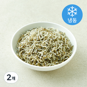 엄마에바다 짜지않은 어린이멸치 (냉동), 2개, 150g