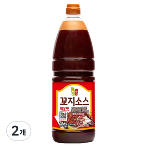 첫맛 꼬지소스 매운맛, 2.1kg, 2개