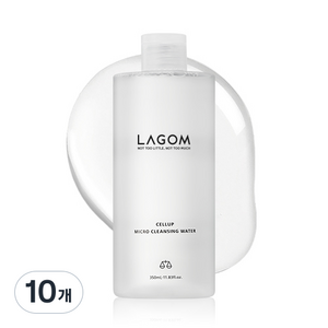 라곰 셀럽 마이크로 클렌징 워터, 10개, 350ml