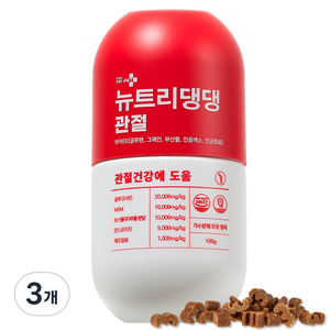 헬로마이펫 뉴트리 댕댕 영양제, 100g, 뼈/관절강화, 3개