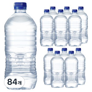 먹는샘물산수 에브리데이 산수 무라벨, 1L, 84개