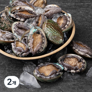 아라보감 산소 품은 국산 전복 1kg, 중(17~20미), 2개