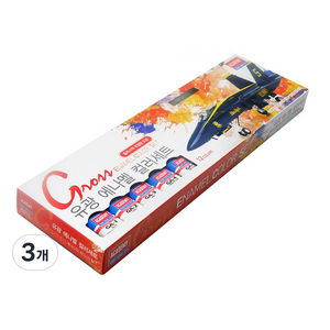 아카데미과학 유광 에나멜 컬러 11색 + 신너 세트, 15905, 3개