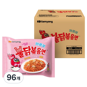 불닭볶음면 까르보 130g, 96개