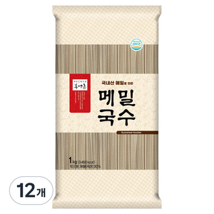 봉평촌 메밀국수, 1kg, 12개
