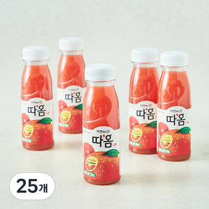 따옴 빙그레 자몽 주스, 235ml, 25개