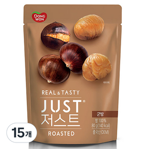 동원 저스트 군밤, 80g, 15개