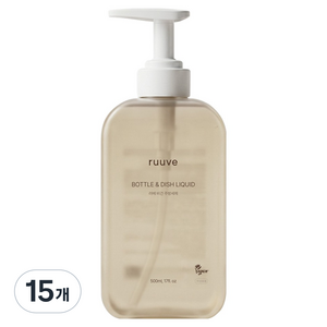 러베 젖병 주방세제, 15개, 500ml