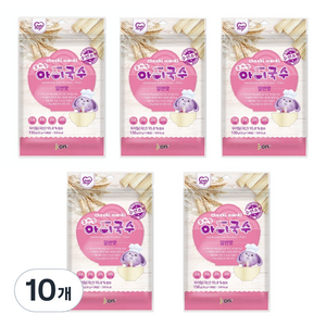 치키몽키 우리밀 아이국수, 일반맛, 150g, 10개