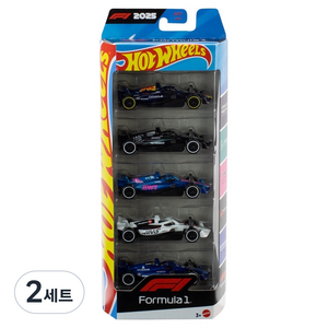 핫휠 F1 2026 5종 세트, 혼합색상, 2세트