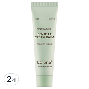 베베쿡 라브리에 유아용 센텔라 크림밤, 2개, 30ml