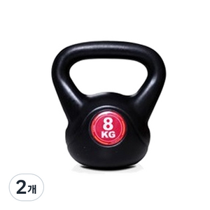 이고진 케틀벨, 블랙, 8kg, 2개