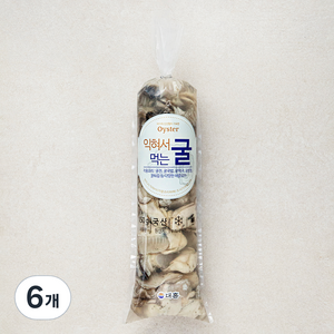 대흥물산 익혀서 먹는 굴 (냉장), 150g, 6개