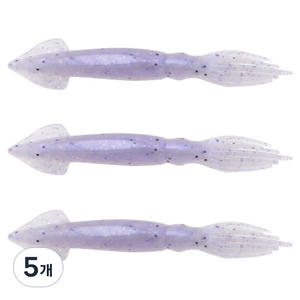 버클리 걸프 스퀴드3 우럭 광어 멀티 워킹 웜 8cm 8p, 스토미나이트, 5개, 3.8g