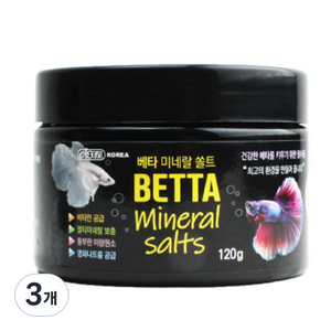 이스타 베타 미네랄 쏠트, 120g, 3개