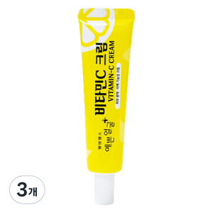 웰빙헬스팜 예쁜얼굴 비타민C 크림, 25g, 3개