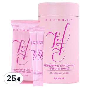 경남제약 결콜라겐 플러스 60포, 120g, 25개