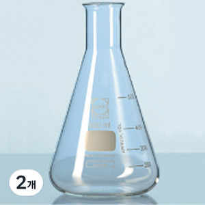 DURAN 삼각 플라스크 100ml, 2개