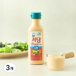 피그인더가든 저당 갈릭페퍼 드레싱, 265g, 3개
