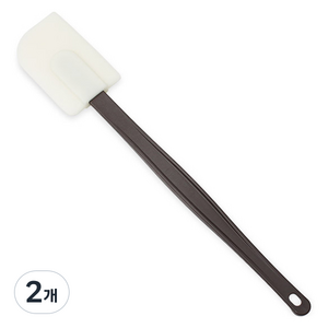 고열 실리콘 스파츄라B 420mm, 랜덤 발송, 2개