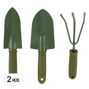 앙플랜트 가드닝 원예도구 3종 세트, 2세트