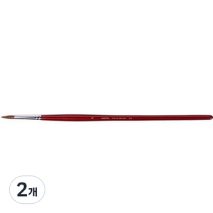 수채화 붓 14 278 둥근타입, 4, 2개