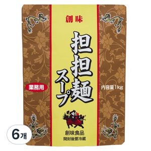 소미 탄탄멘스프 소스, 6개, 1kg
