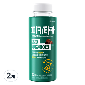 피키타카 대상 초코 푸드쉐이크, 40g, 2개