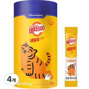 비타500 데일리 스틱 멀티비타민, 360g, 4개