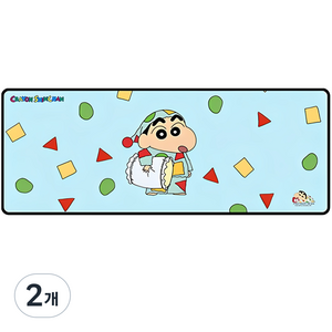 레토 짱구는 못말려 대형 마우스 장패드, 파자마, 2개