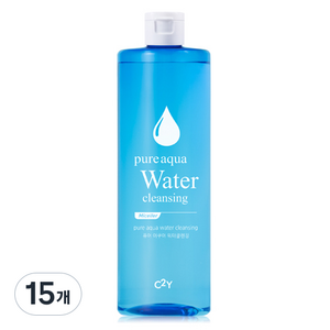 시투와이 퓨어 아쿠아 대용량 워터 클렌징, 15개, 500ml
