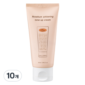 와더스킨 노세범 화이트닝 톤업 크림, 50ml, 10개
