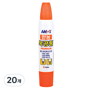 아모스 만능 목공풀, 36g, 20개