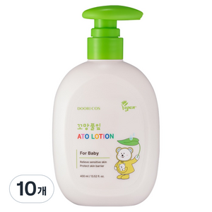 꼬망풀잎 아토 로션, 400ml, 10개
