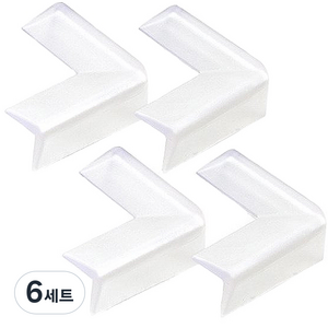 아가드 모서리충격방지가드 2p, 6세트, 투명