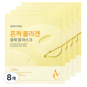 듀이트리 AC 딥 흔적 콜라겐 겔 마스크, 4개입, 2개