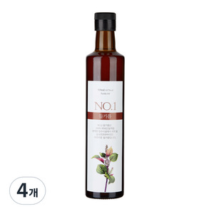 앤오일 들기름, 500ml, 4개