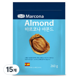 리치팜너트 마르코나 아몬드, 260g, 15개