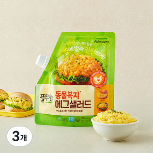풀무원 동물복지 인증 에그샐러드, 350g, 3개