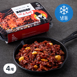저세상 직화 오돌뼈 (냉동), 170g, 4개