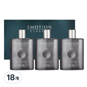 꽃을든남자 이모션 클래식 스킨, 18개, 160ml