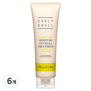 커리쉴 모이스처 센텔라 트리트먼트, 6개, 250ml