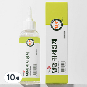헬로마이펫 반려동물 댕댕 귀세정제, 120ml, 10개