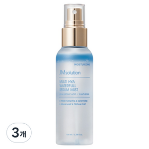 제이엠솔루션 멀티 히아 워터풀 세럼 미스트, 3개, 100ml